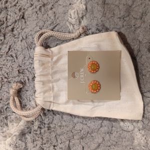 • j.crew • flower studs